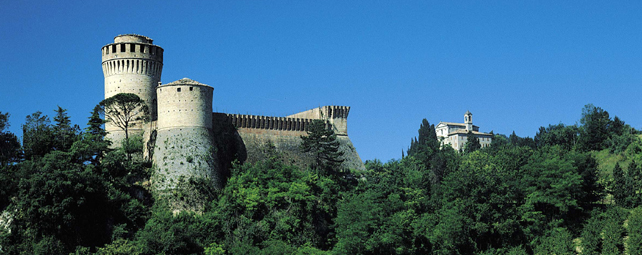 Brisighella. Rocca e Santuario del Monticino