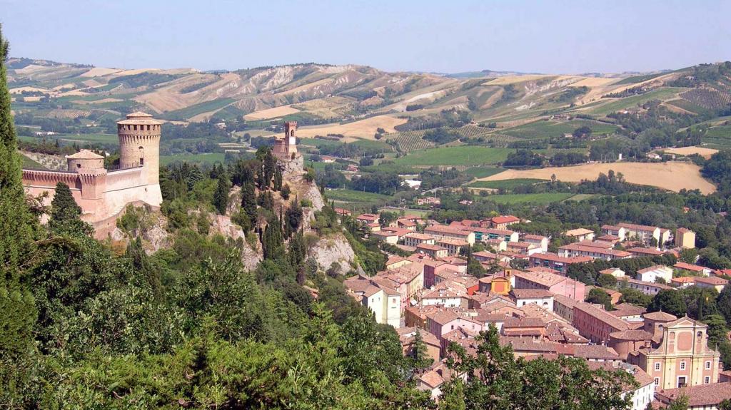 Brisighella: veduta della città