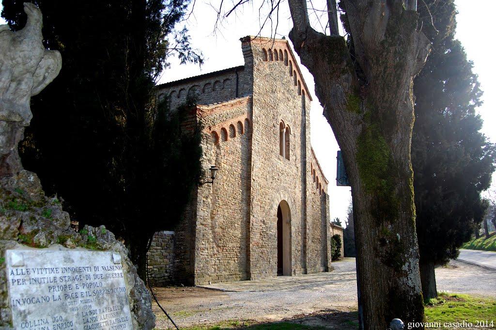 Casola Valsenio: veduta dell'Abbazia di Valsenio