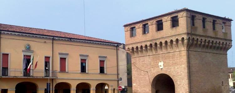 Solarolo: la Rocca e il Palazzo comunale