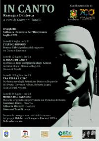 Rassegna "In canto" 2021 Rassegna "In canto" 2021