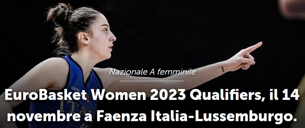 FAENZA.-La-Nazionale-femminile-di-Basket-il-14-novembre-sul-parquet-del-PalaCattani